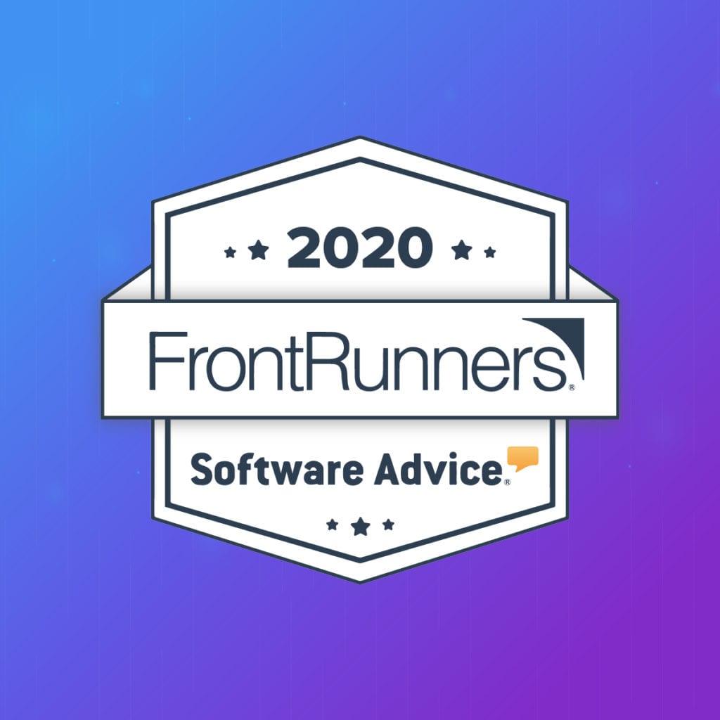 Software Advice 2020 FrontRunners Report